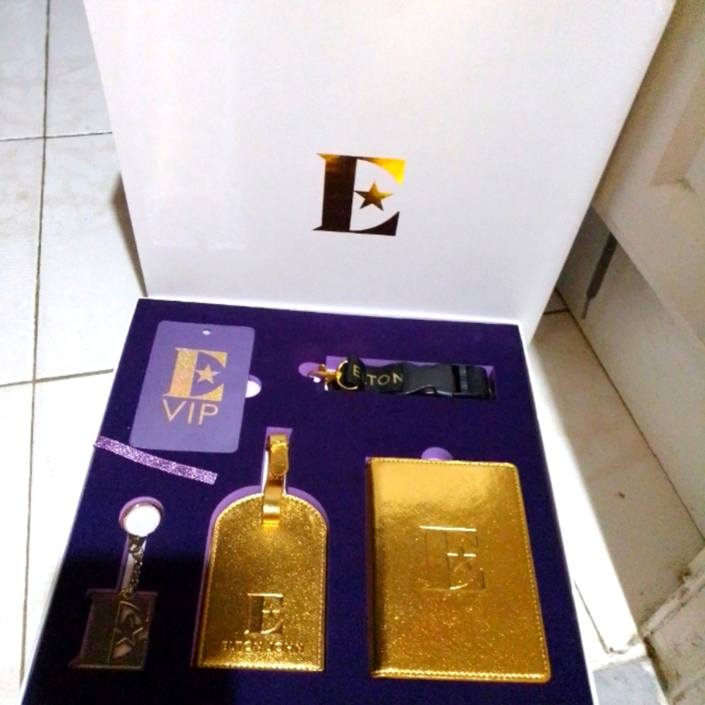Elton John backstage passion or other accessory in a box